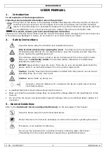 Preview for 2 page of Perel LEDA600 NW-B Series User Manual