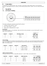 Preview for 5 page of Perel LEDA84NW User Manual