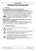 Предварительный просмотр 9 страницы Perel LEDS10DRGB User Manual