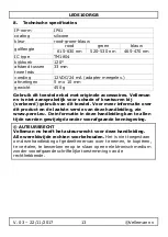 Preview for 13 page of Perel LEDS10DRGB User Manual