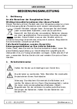 Preview for 24 page of Perel LEDS10DRGB User Manual