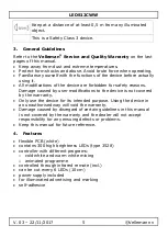 Preview for 5 page of Perel LEDS12CWW User Manual