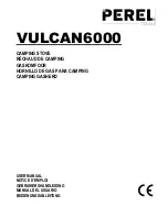 Perel Perel VULCAN6000 User Manual preview