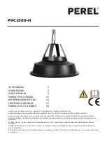 Предварительный просмотр 1 страницы Perel PHC1500-H User Manual