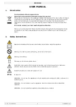 Preview for 2 page of Perel PHC1500-H User Manual