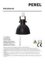 Preview for 1 page of Perel PHC1500-H2 User Manual