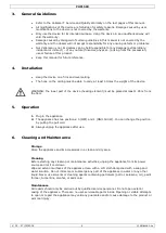 Предварительный просмотр 4 страницы Perel PHC1500 User Manual