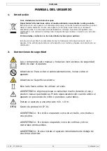 Preview for 14 page of Perel PHC1500 User Manual