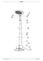 Предварительный просмотр 2 страницы Perel PHS2000 User Manual