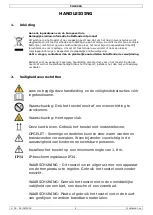 Предварительный просмотр 8 страницы Perel PHS2000 User Manual