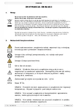 Предварительный просмотр 28 страницы Perel PHS2000 User Manual