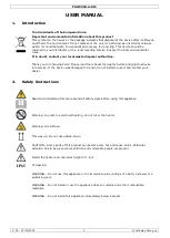 Preview for 2 page of Perel PHW2000-G-RC2 User Manual