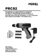 Perel PRCS2 User Manual preview