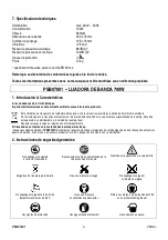 Предварительный просмотр 9 страницы Perel PSB07001 Manual