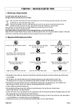 Предварительный просмотр 12 страницы Perel PSB07001 Manual