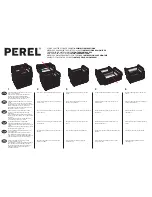 Perel ROLLER SHUTTER STORAGE CABINET Assembly Instructions Manual preview