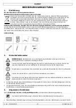 Preview for 21 page of Perel SCAMSET User Manual