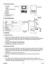 Preview for 14 page of Perel SCAMSET16 User Manual