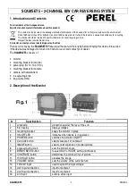 Preview for 1 page of Perel SCAMSET5 Quick Manual