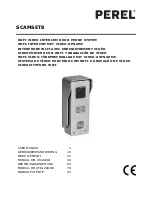 Preview for 1 page of Perel SCAMSET8 User Manual