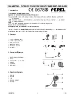 Preview for 3 page of Perel SCAMSETW2 User Manual