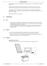 Preview for 4 page of Perel SOL100F User Manual