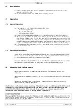 Preview for 6 page of Perel TC78011N User Manual