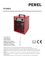 Preview for 1 page of Perel TC78070 User Manual