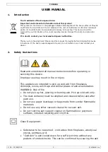 Preview for 3 page of Perel TC90600 User Manual