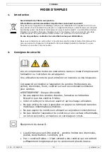 Preview for 13 page of Perel TC90600 User Manual