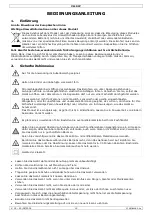 Preview for 15 page of Perel VL101P User Manual