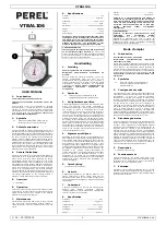 Perel VTBAL106 User Manual preview