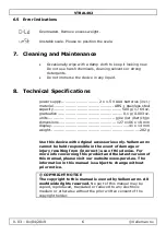 Preview for 6 page of Perel VTBAL402 User Manual