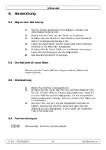 Preview for 21 page of Perel VTBAL405 User Manual