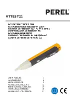 Предварительный просмотр 1 страницы Perel VTTEST21 User Manual