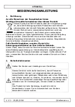 Preview for 15 page of Perel VTTEST21 User Manual