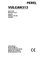 Perel VULCAN 313 User Manual предпросмотр