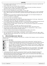 Preview for 4 page of Perel WAF18M4 User Manual