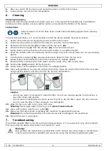 Предварительный просмотр 6 страницы Perel WAF18M4 User Manual