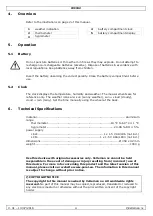 Preview for 4 page of Perel WC102 User Manual