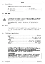 Preview for 6 page of Perel WC102 User Manual