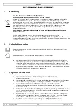 Preview for 11 page of Perel WC102 User Manual