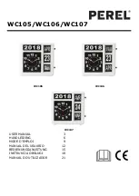 Perel WC105 User Manual preview