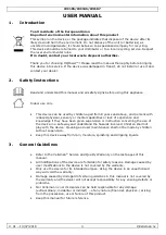 Preview for 3 page of Perel WC105 User Manual