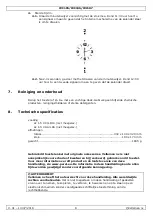 Preview for 8 page of Perel WC105 User Manual