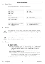 Preview for 10 page of Perel WC105 User Manual