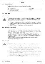 Preview for 7 page of Perel WC115 User Manual