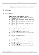 Preview for 6 page of Perel WC221 User Manual