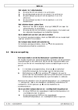 Preview for 15 page of Perel WC221 User Manual