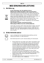 Preview for 35 page of Perel WC221 User Manual